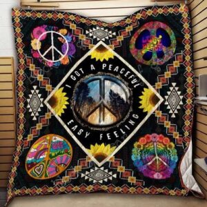 Hippie Signs Quilt Th794  Quilt